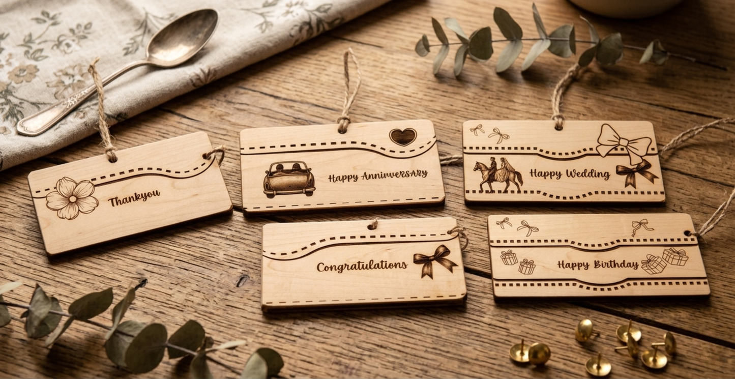 Wood Plate Engraving Design – Printable Digital File