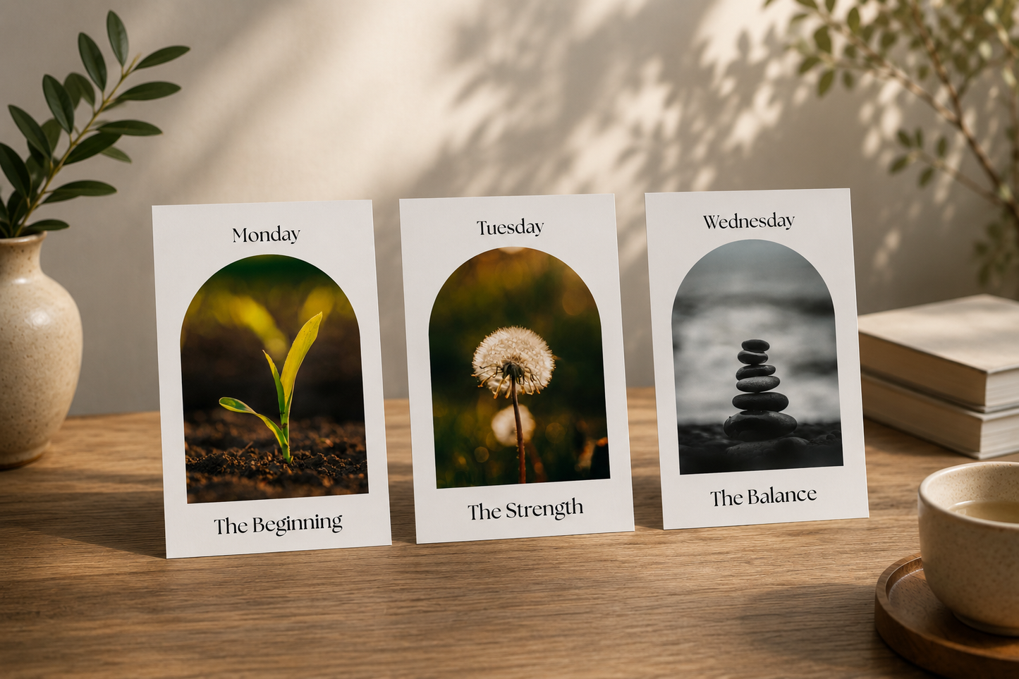 7 Days of Meaning – Printable Weekday Gift Cards