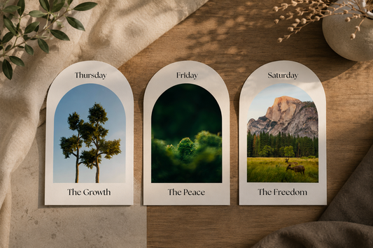 7 Days of Meaning – Printable Weekday Gift Cards
