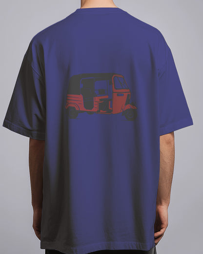 Graphic Drop Shoulder Tee - Rickshaw
