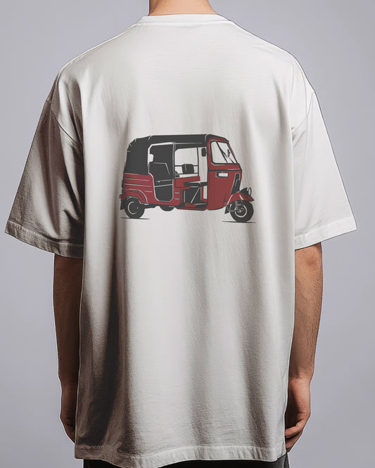 Graphic Drop Shoulder Tee - Rickshaw