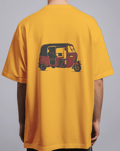 Graphic Drop Shoulder Tee - Rickshaw