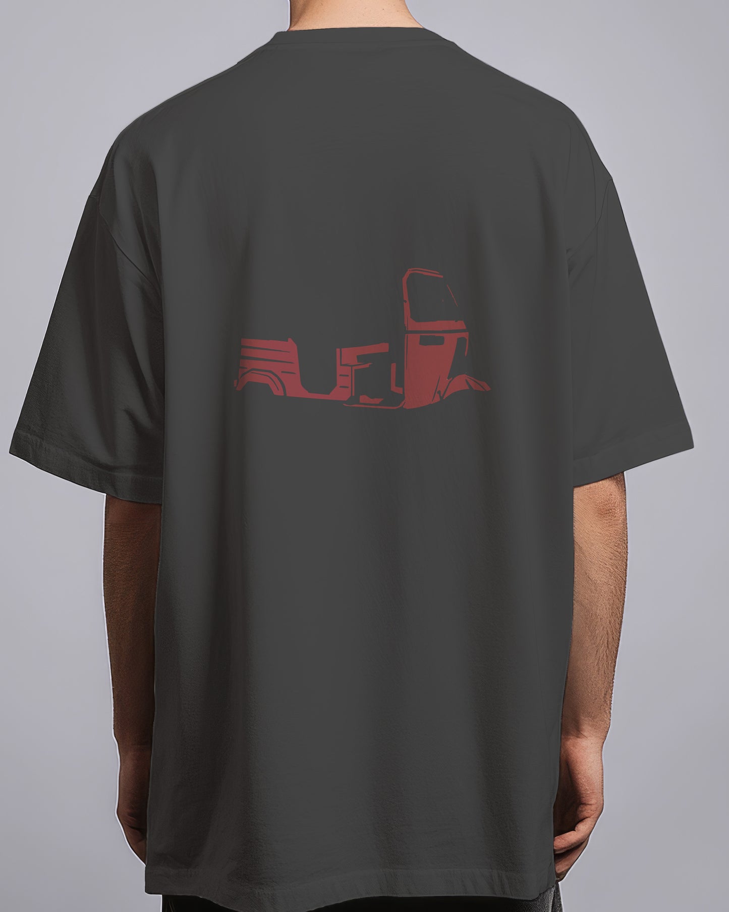 Graphic Drop Shoulder Tee - Rickshaw