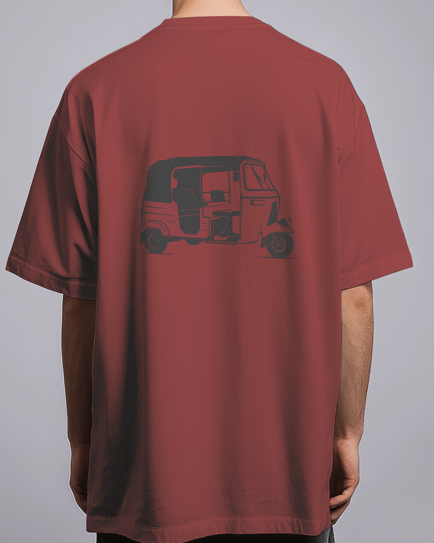 Graphic Drop Shoulder Tee - Rickshaw