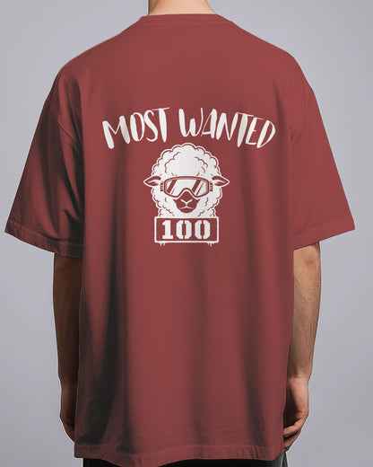 Oversized T-Shirt Most Wanted