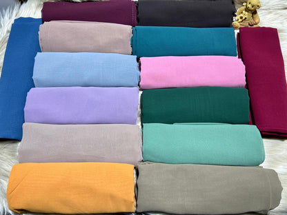 Women's Colorful Chiffon Staller