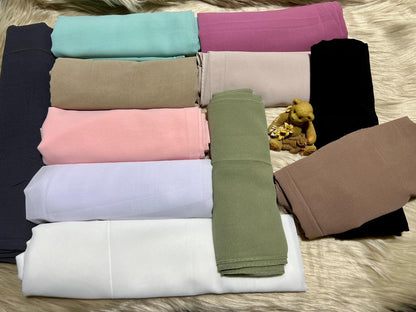 Women's Colorful Chiffon Staller